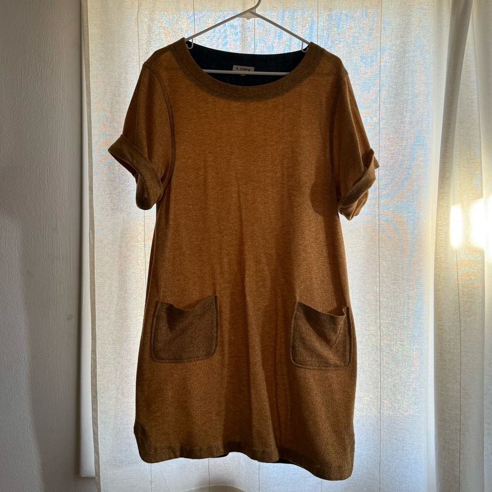 A. Cheng Sweater Dress